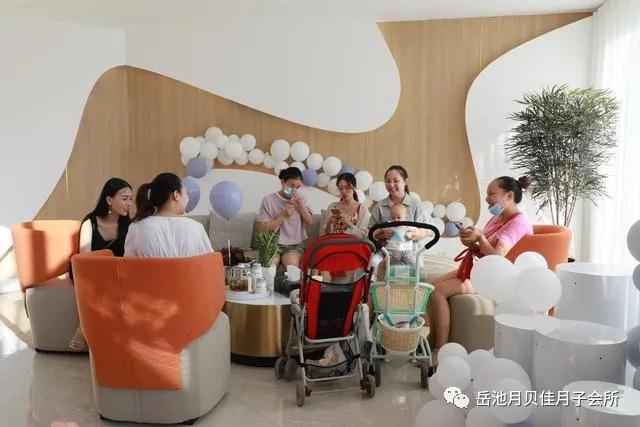 終于!岳池月貝佳月子會所開業啦!余家河都熱鬧了!