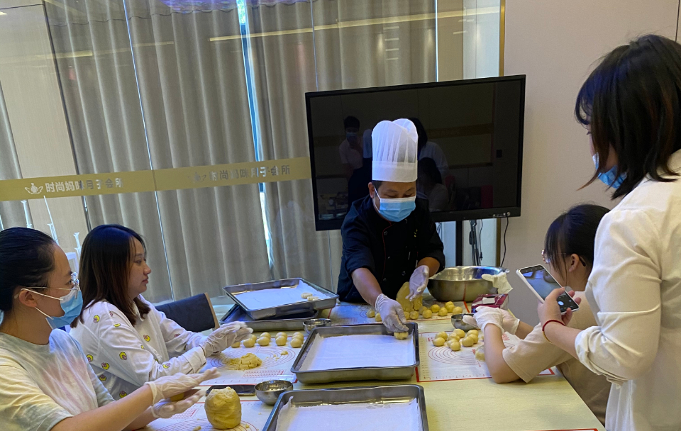 時尚媽咪DIY桃酥手工課堂活動回顧